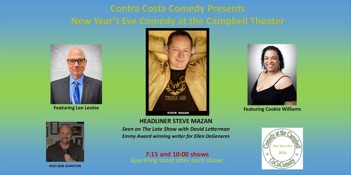 Comedy at the Campbell - New Year's Eve Comedy Show