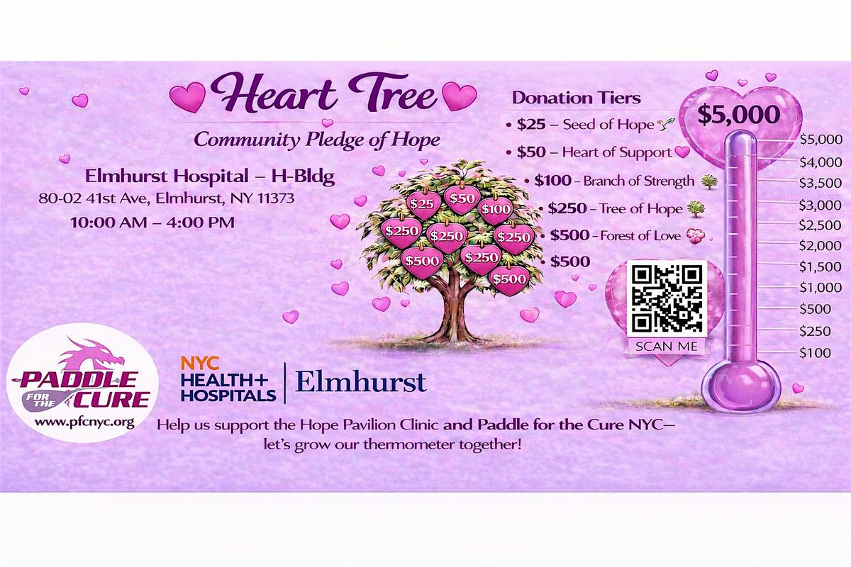 Heart Tree Community Pledge of Hope at 80-02 41st Ave, Queens on 2nd ...