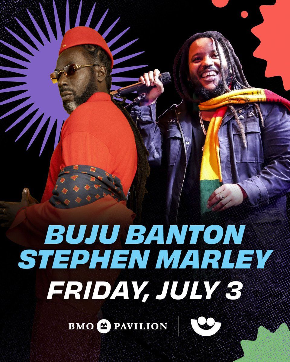 Buju Banton and Stephen Marley at Aragon Ballroom