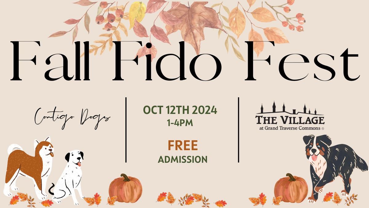 Fall Fido Fest 2024 1200 W. 11th Street, Traverse City, MI, United