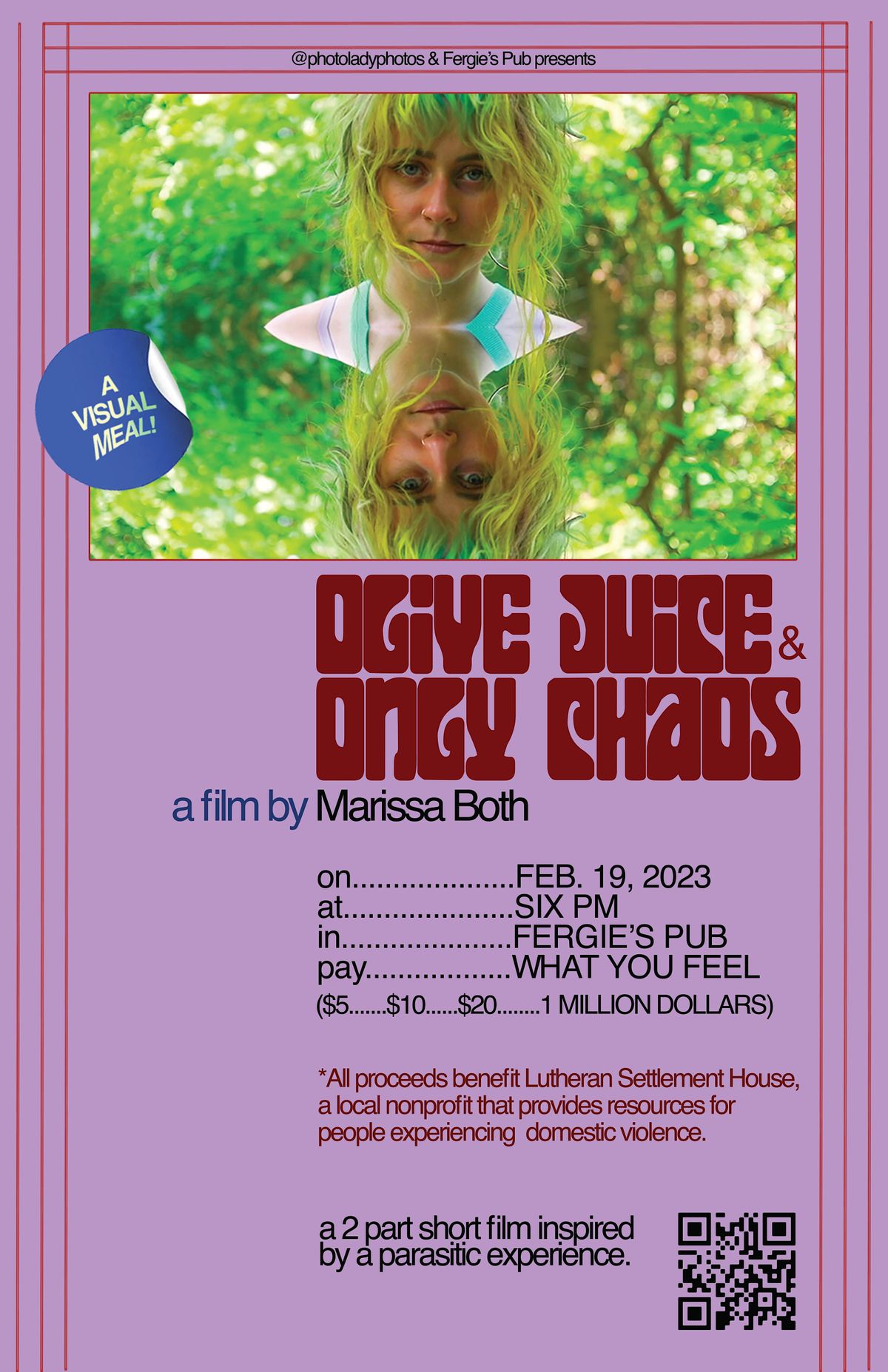 OLIVE JUICE & ONLY CHAOS an immersive visual arts film event Fergie