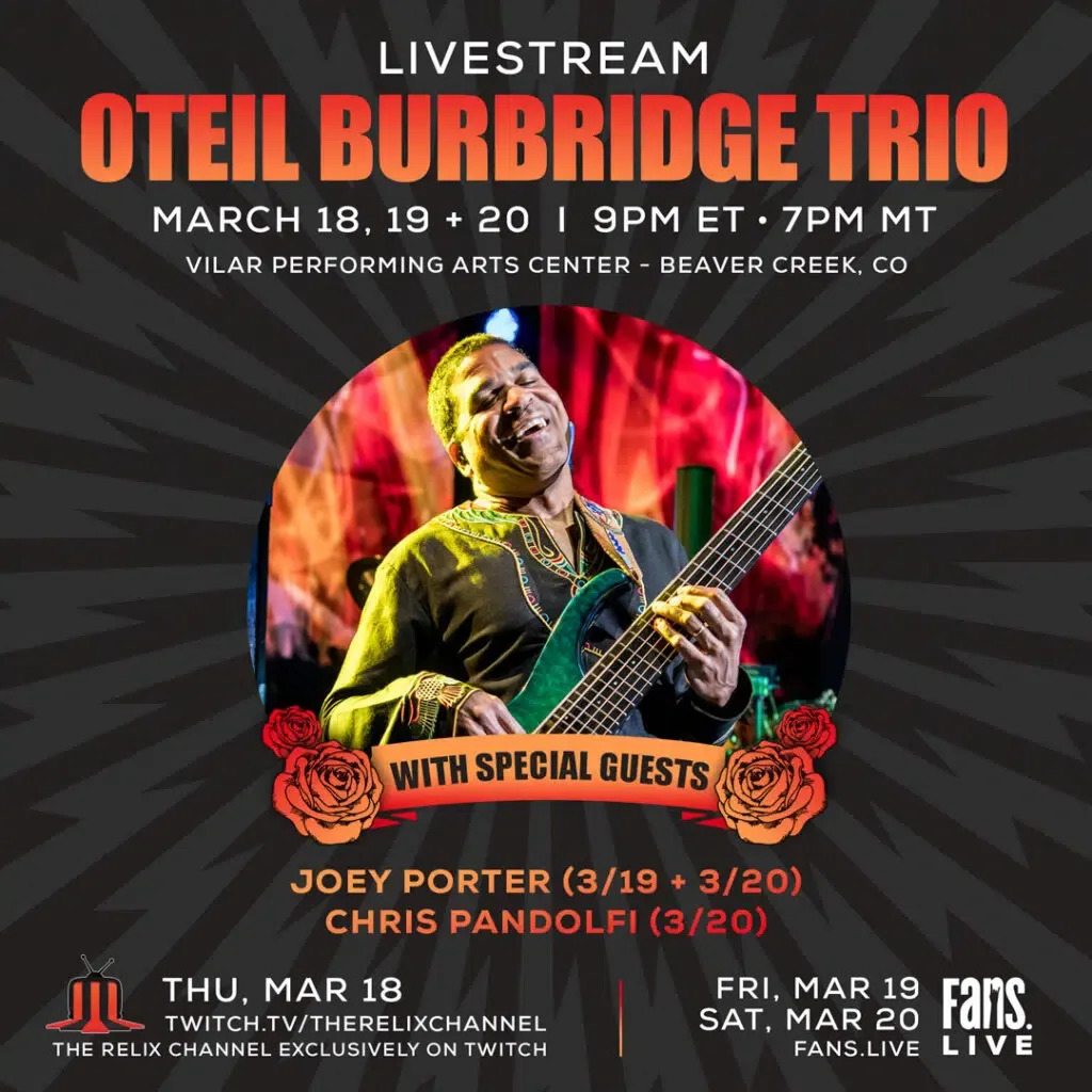 Oteil Burbridge at Nashua Center for the Arts
