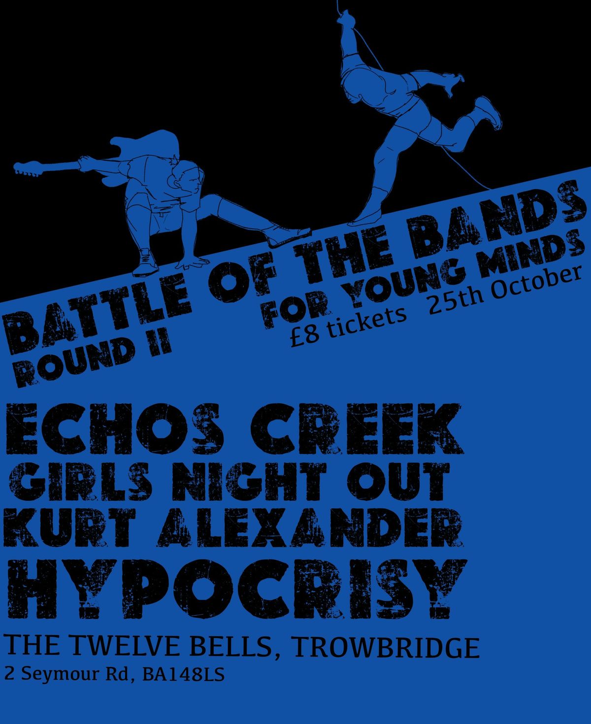 Battle bands Round 2(young minds wiltshire fundraiser)