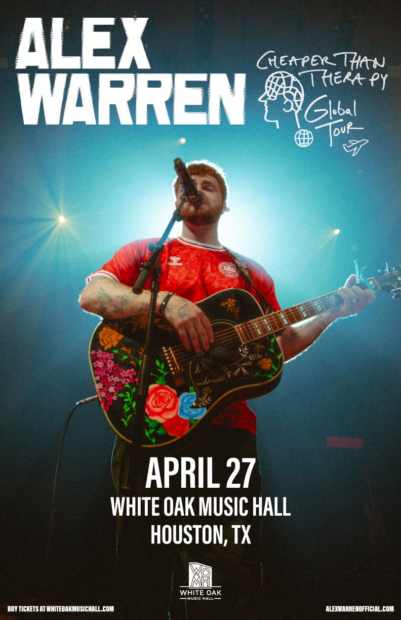 Alex Warren at SF Masonic Auditorium