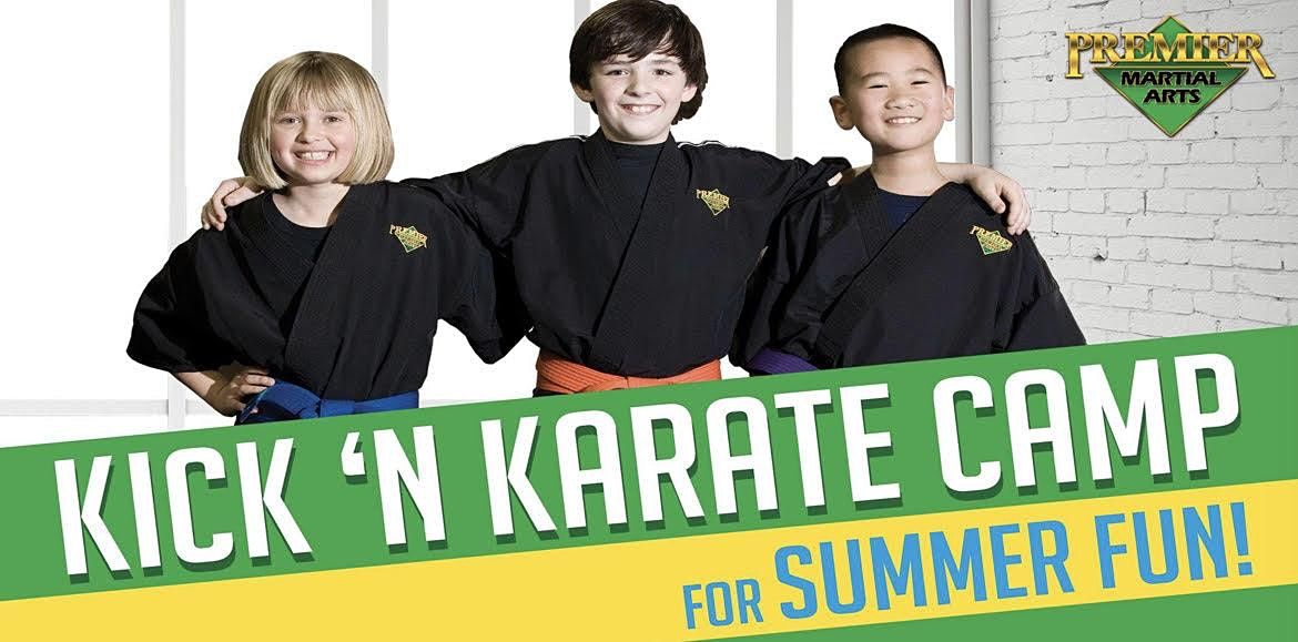 Kickn Karate Camp 2022! Premier Martial Arts, Brunswick, GA June 6