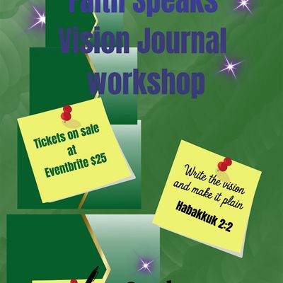 SM Inspired Creations Vision Journal Workshop
