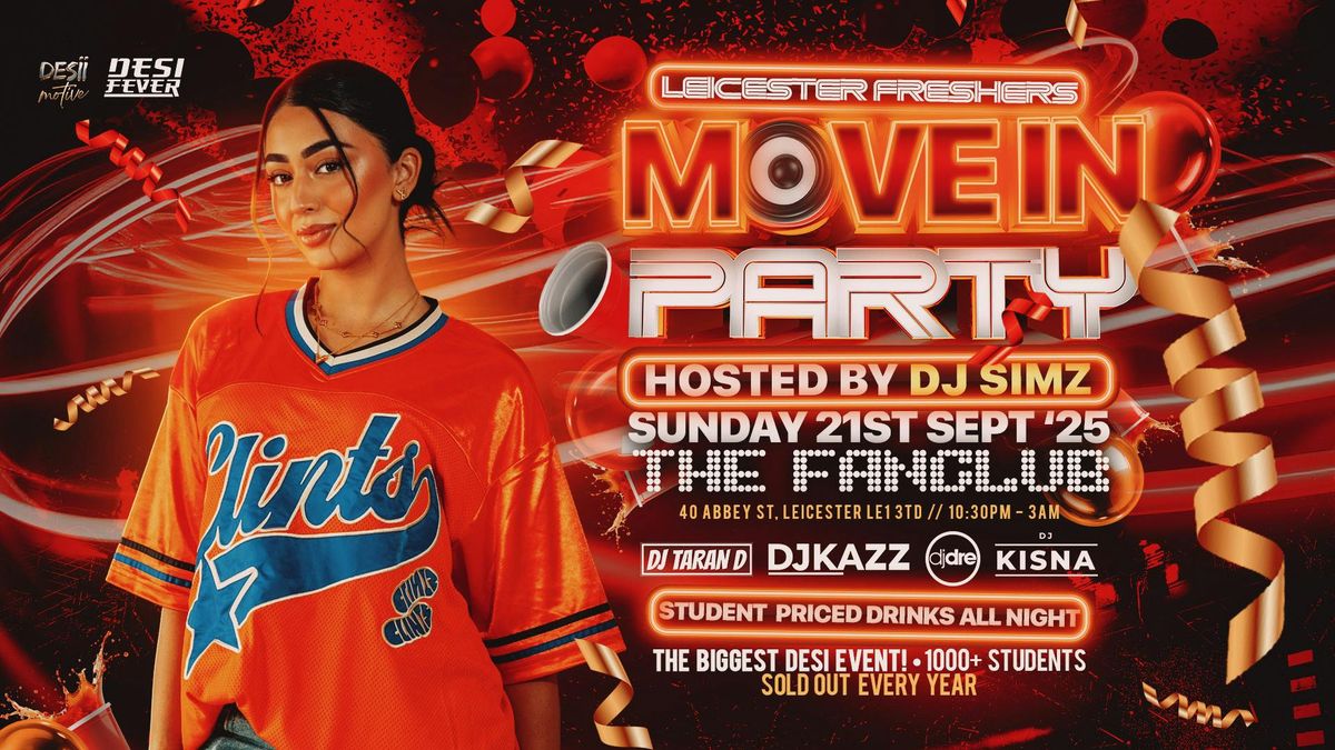 DJ Simz Hosts > Leicester Freshers 2025 (1000+ Students) \u2605 Sunday 21st September \u2605 Freshers Move In Party