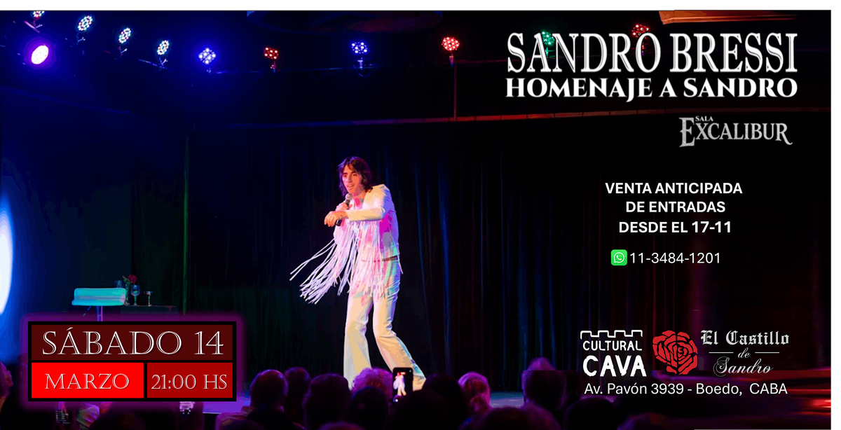 SANDRO BRESSI EN EL CASTILLO DE SANDRO