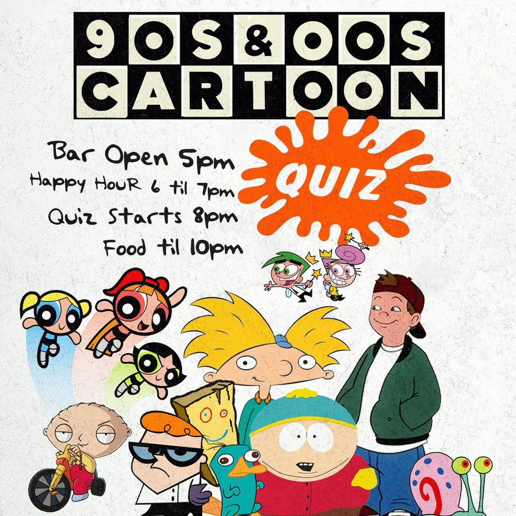 90s & 00s Cartoons Pub Quiz