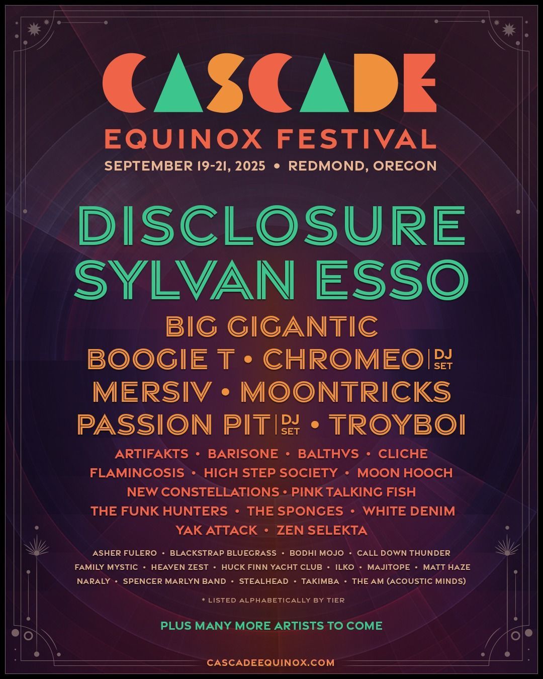 Cascade Equinox Festival - Friday
