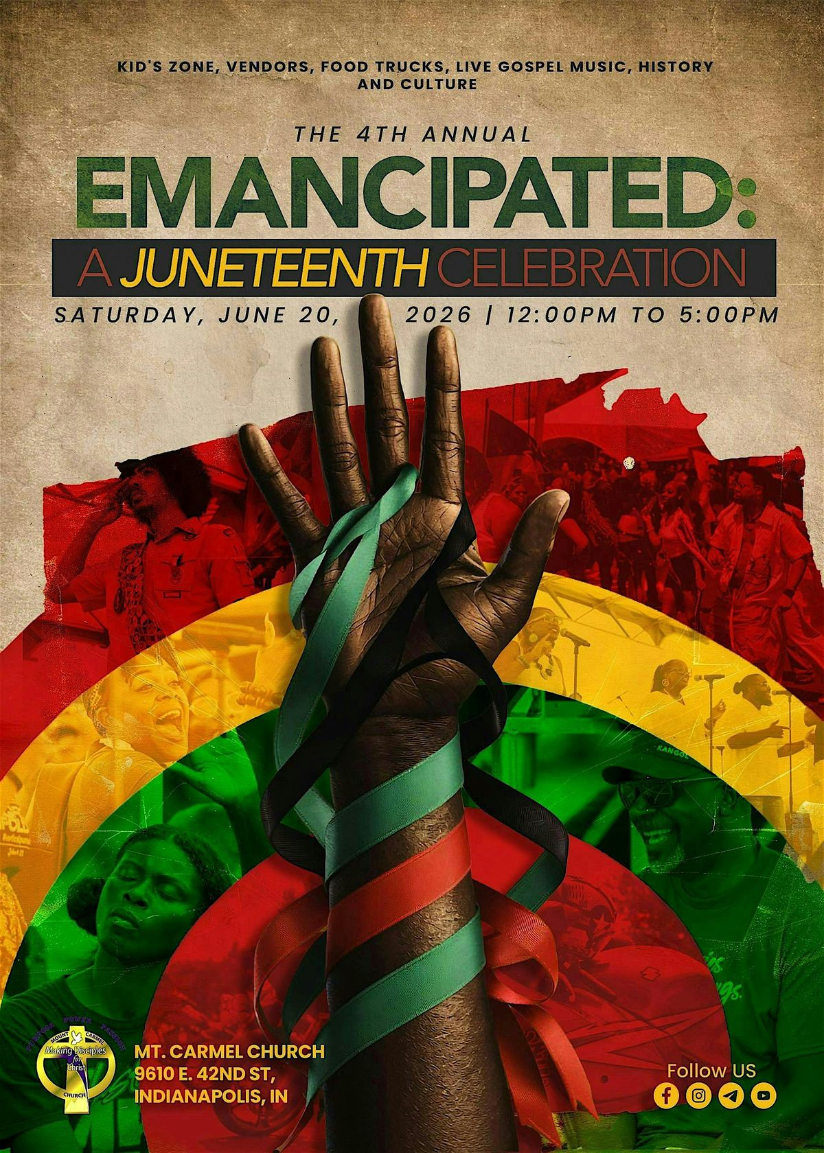 2026 Emancipated: A Juneteenth Celebration- VENDOR REGISTRATION