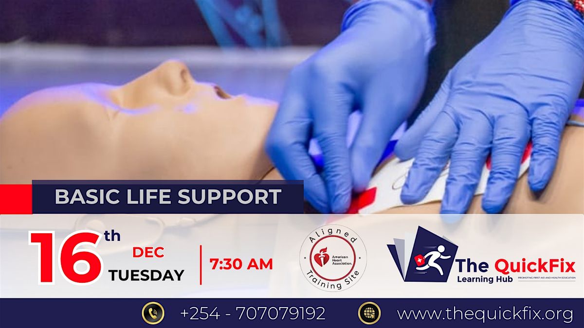 Basic Life Support Course - DECEMBER Edition