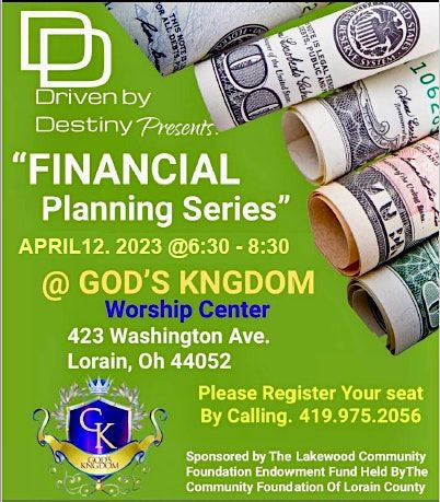 9 week  Dave Ramsey Financial Class