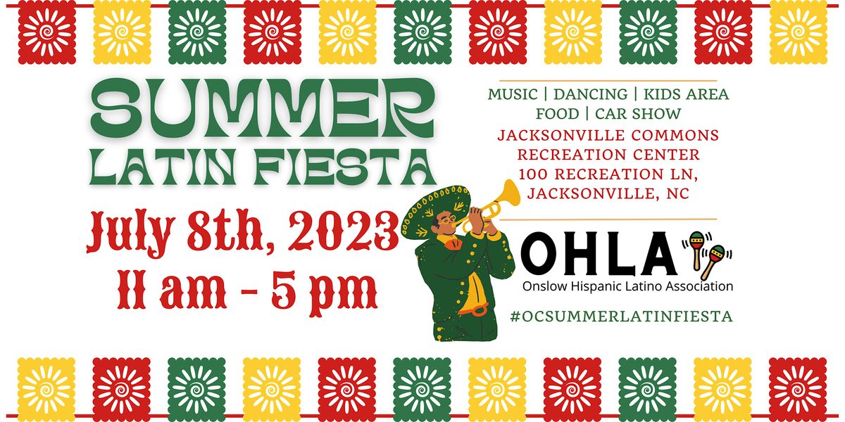 Summer Latin Fiesta at Jacksonville Commons Recreation Complex on 8th ...