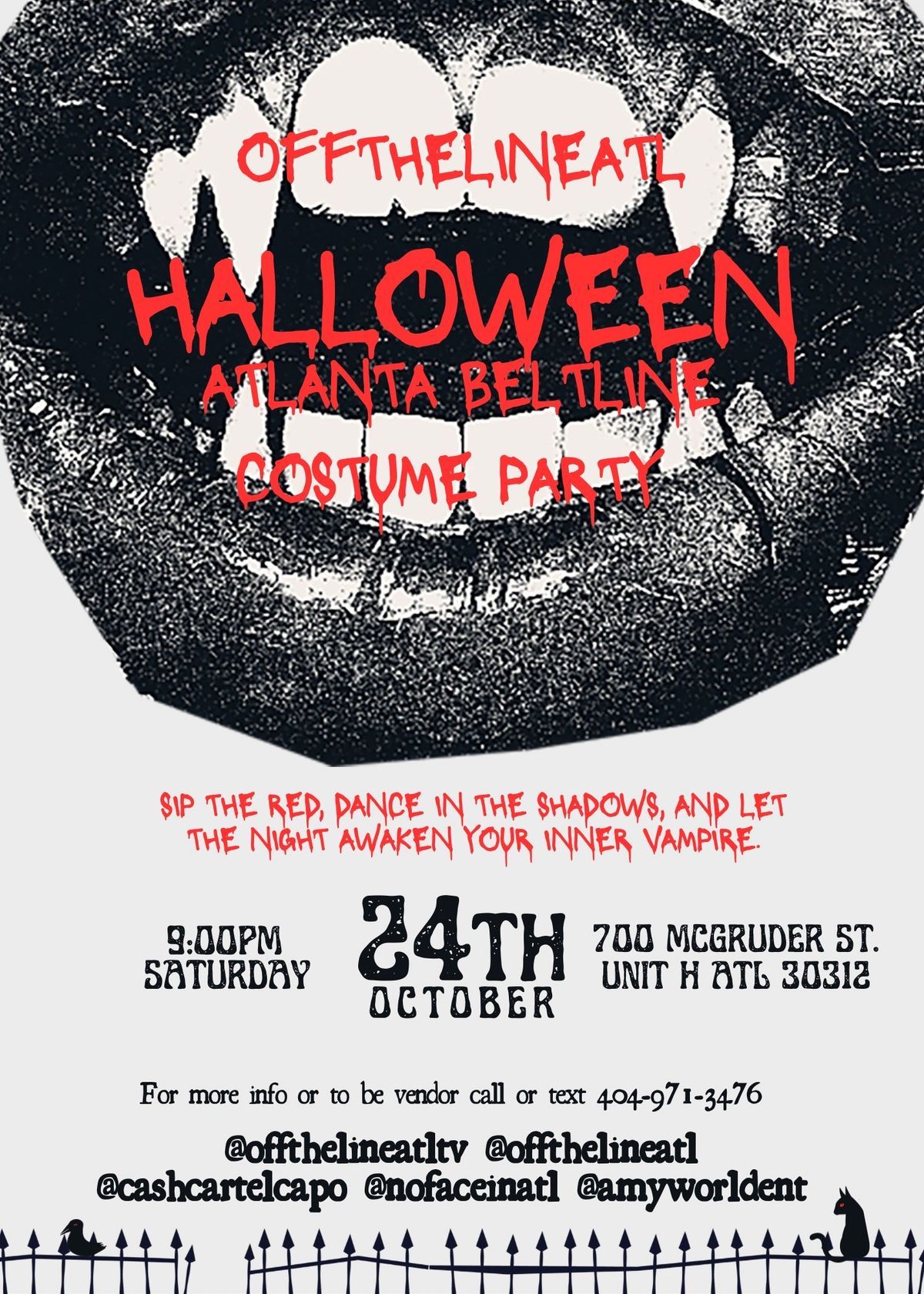 ATL Beltline Halloween Party Music fest at Off The Line ATL Beltline ...