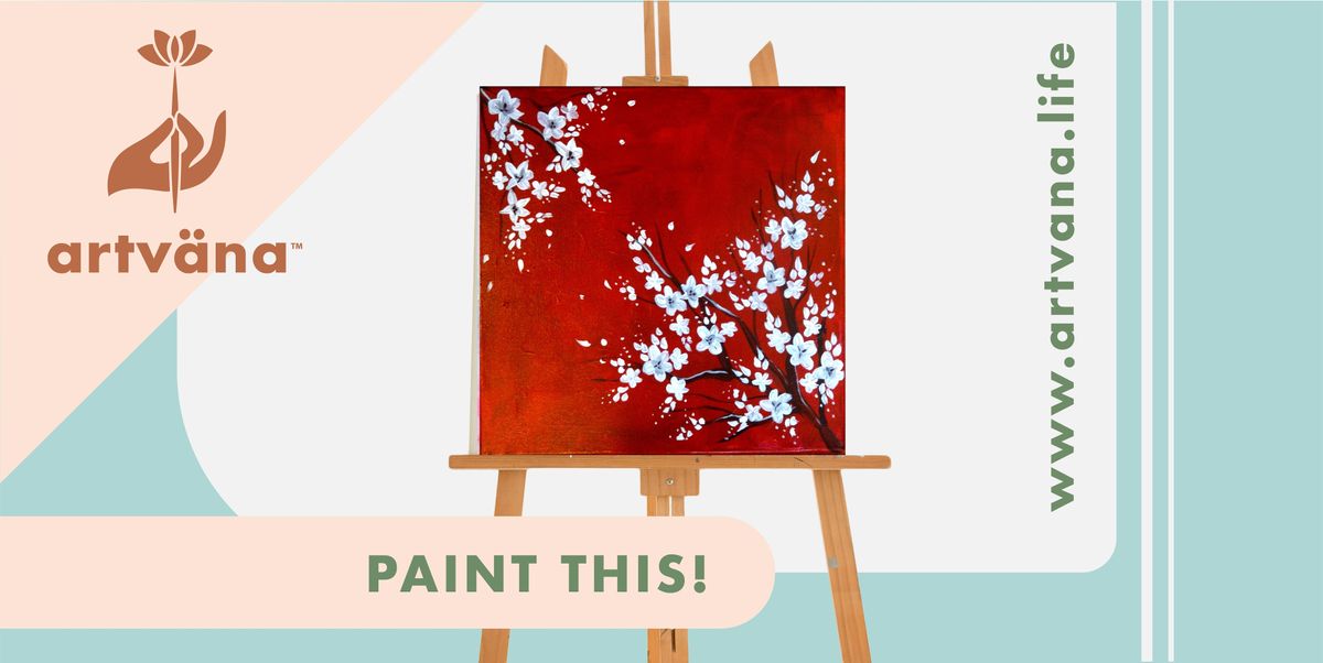 COZY Sip and paint art class at Olympia Wine bar, Rumors! Rumors Wine