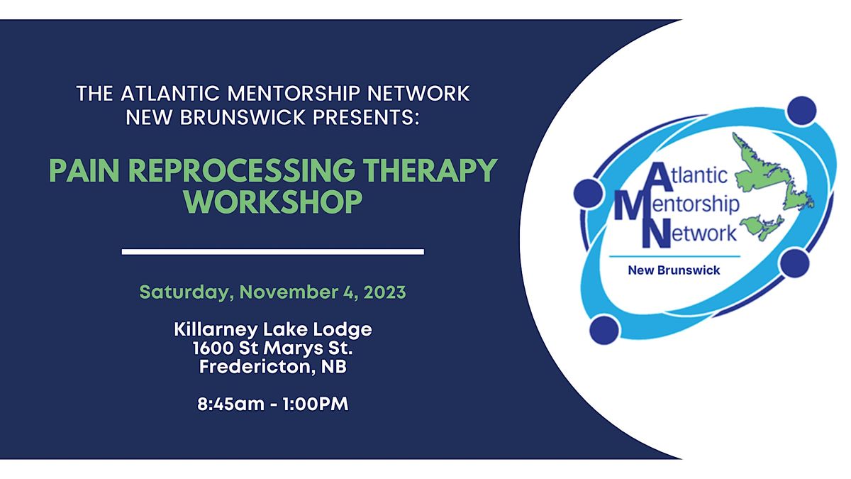 Pain Reprocessing Therapy Killarney Lake Rotary Centennial Lodge, Fredericton, NB