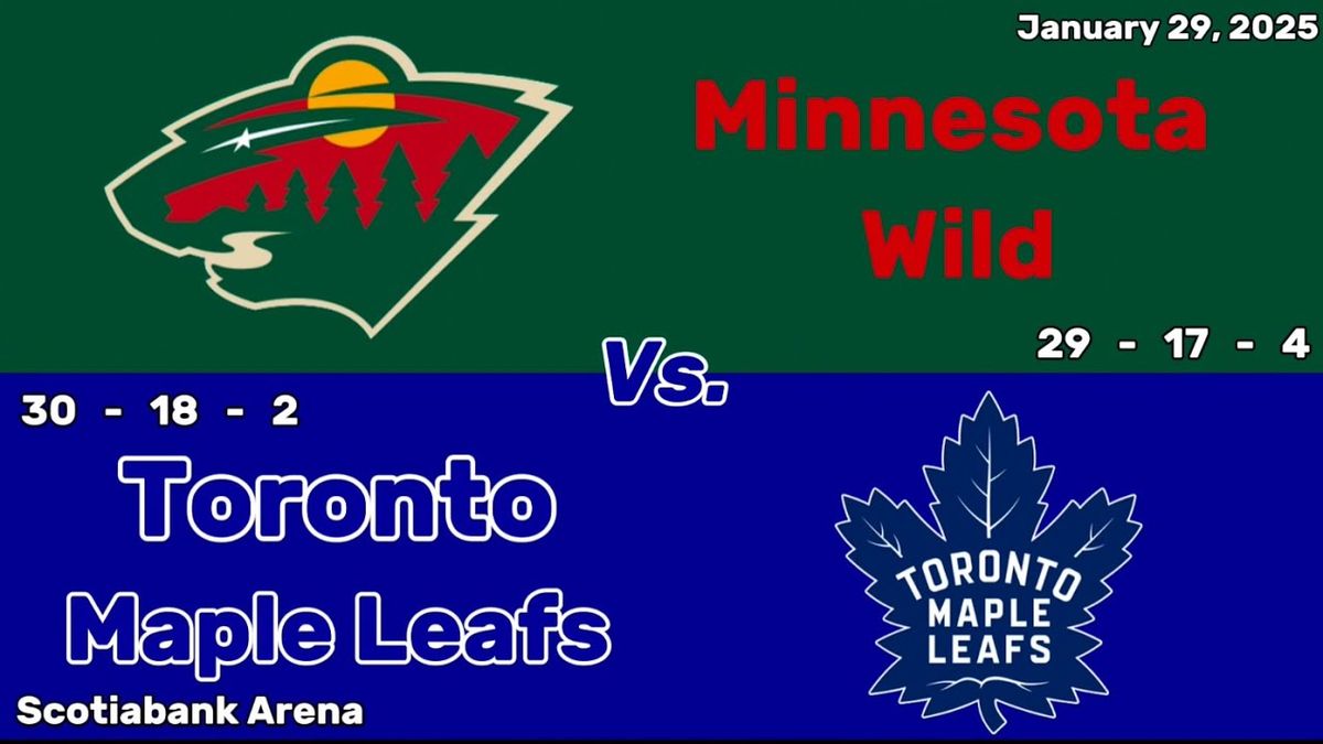 Minnesota Wild vs. Winnipeg Jets