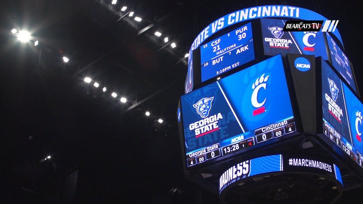 Georgia State Panthers at Cincinnati Bearcats Mens Basketball