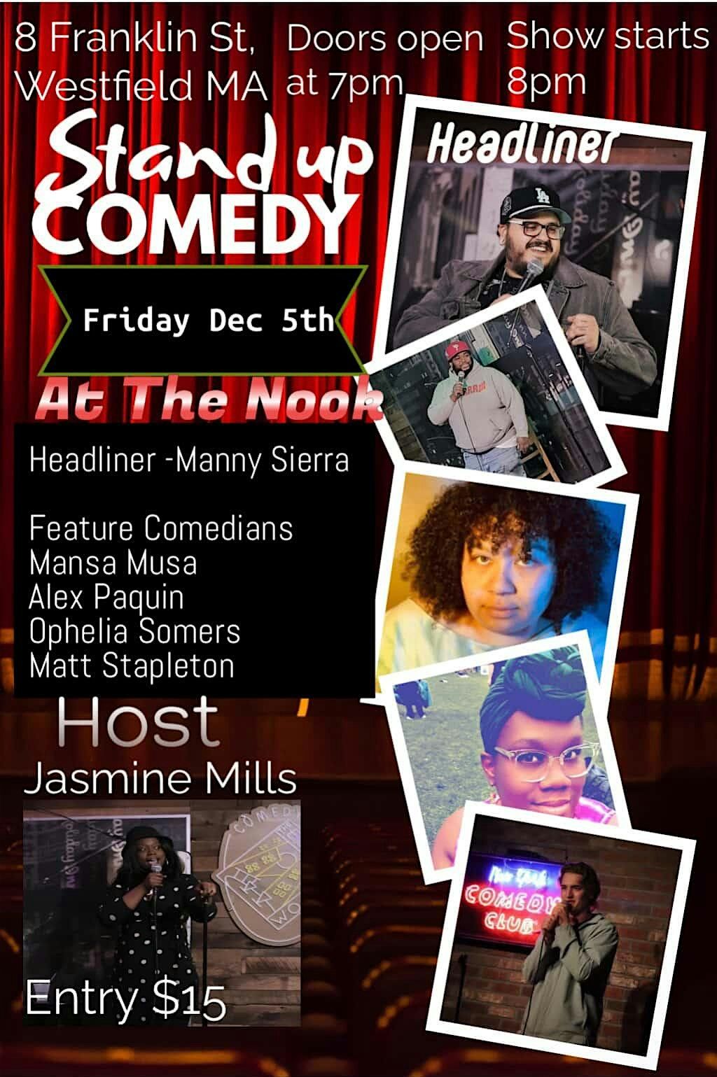 Stand Up Comedy At The Nook