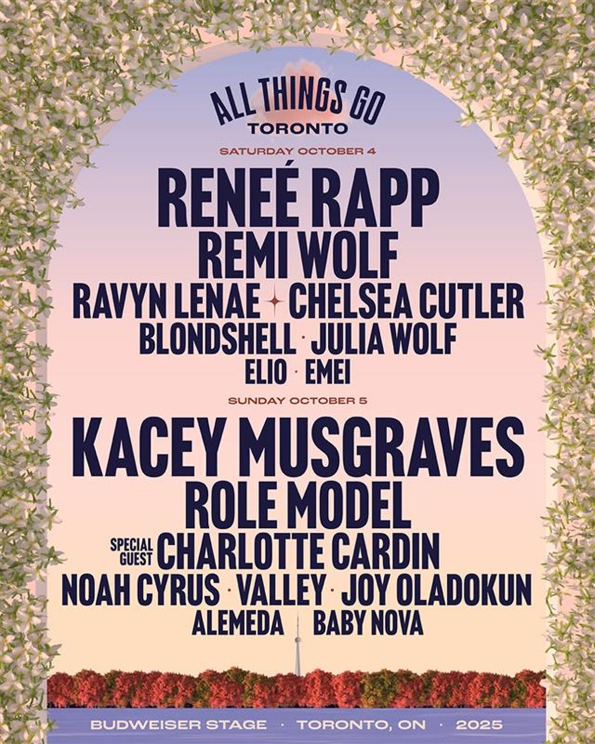 All Things Go Music Festival: Renee Rapp Remi Wolf & Ravyn Lenae - Saturday
