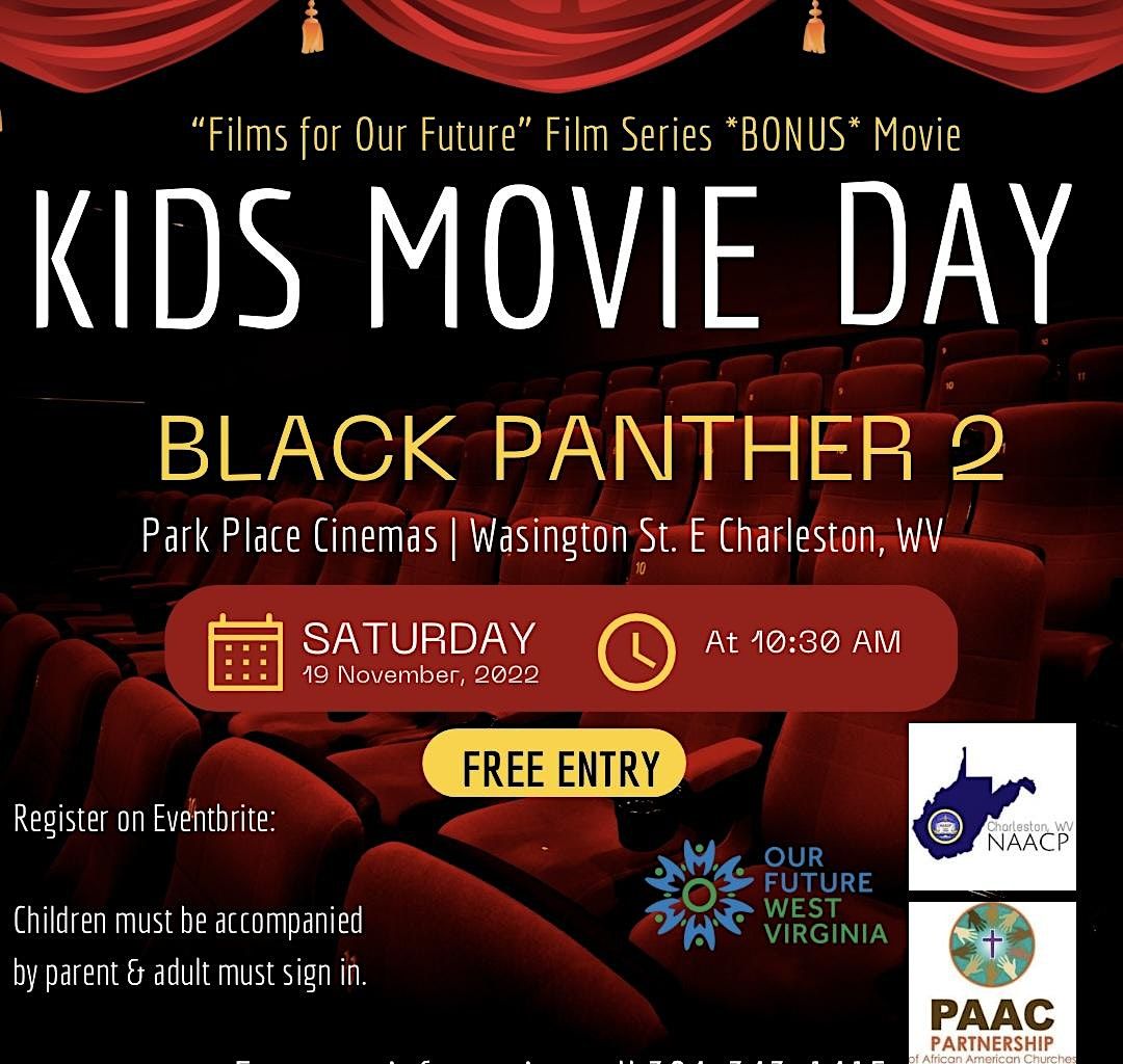 Free Kids Movie Day - Black Panther 2 | Park Place Stadium Cinemas ...