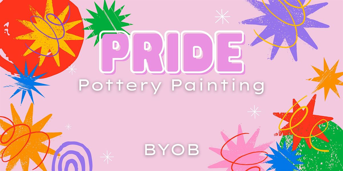 Pride Themed Pottery Painting Night