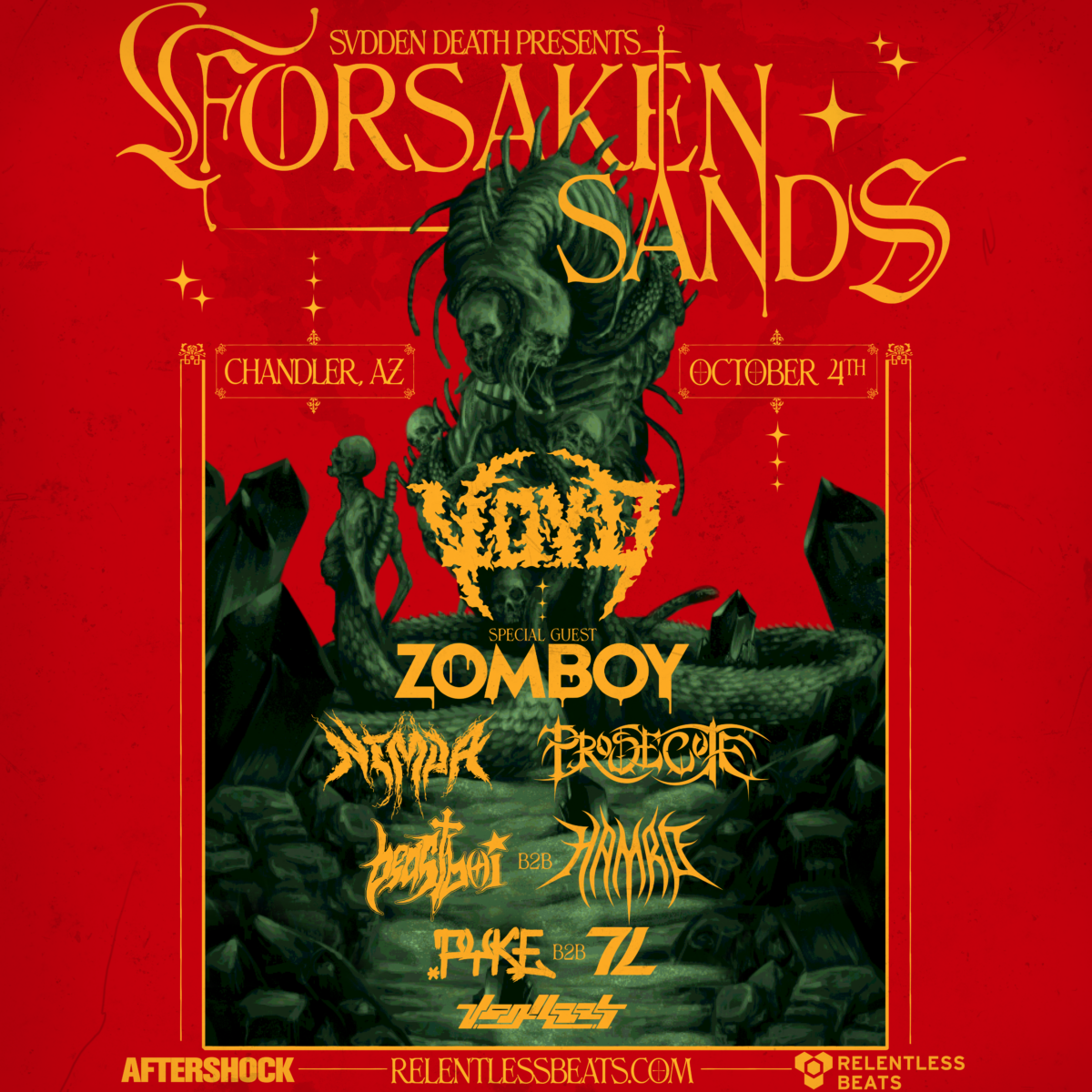 SVDDEN DEATH at Red Rocks Amphitheatre