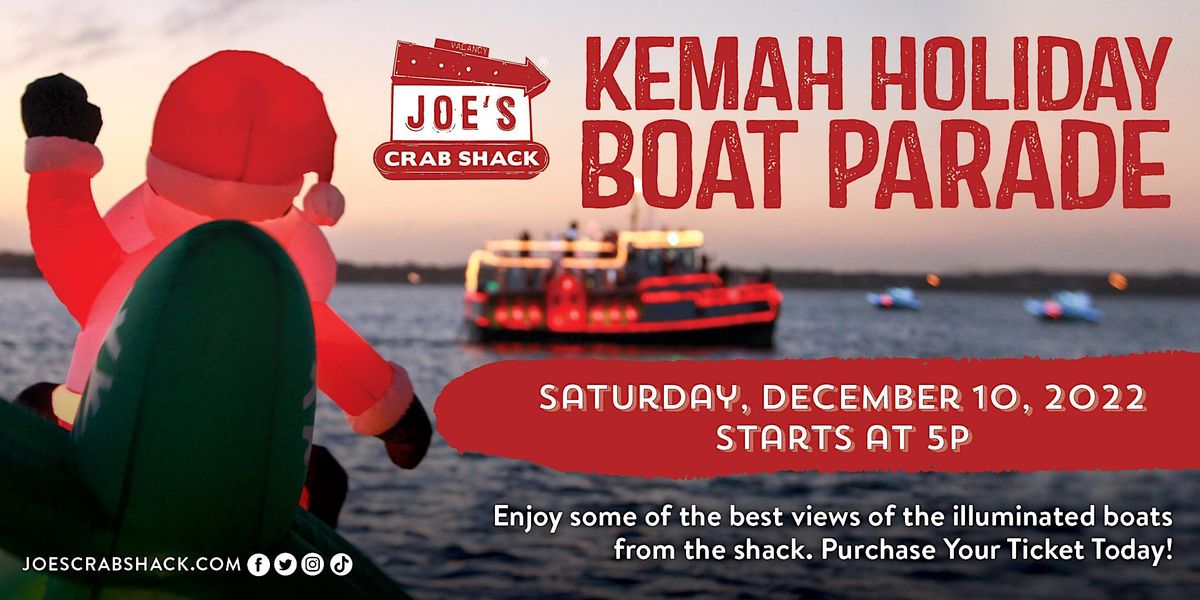 Holiday Boat Parade Joes Crab Shack Kemah Joe's Crab Shack, Kemah