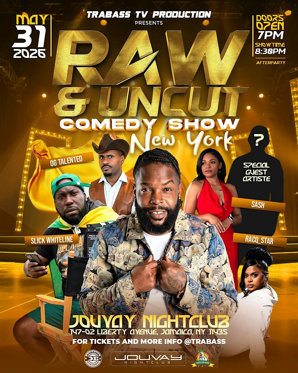 Raw & Uncut Comedy Show: NY Edition