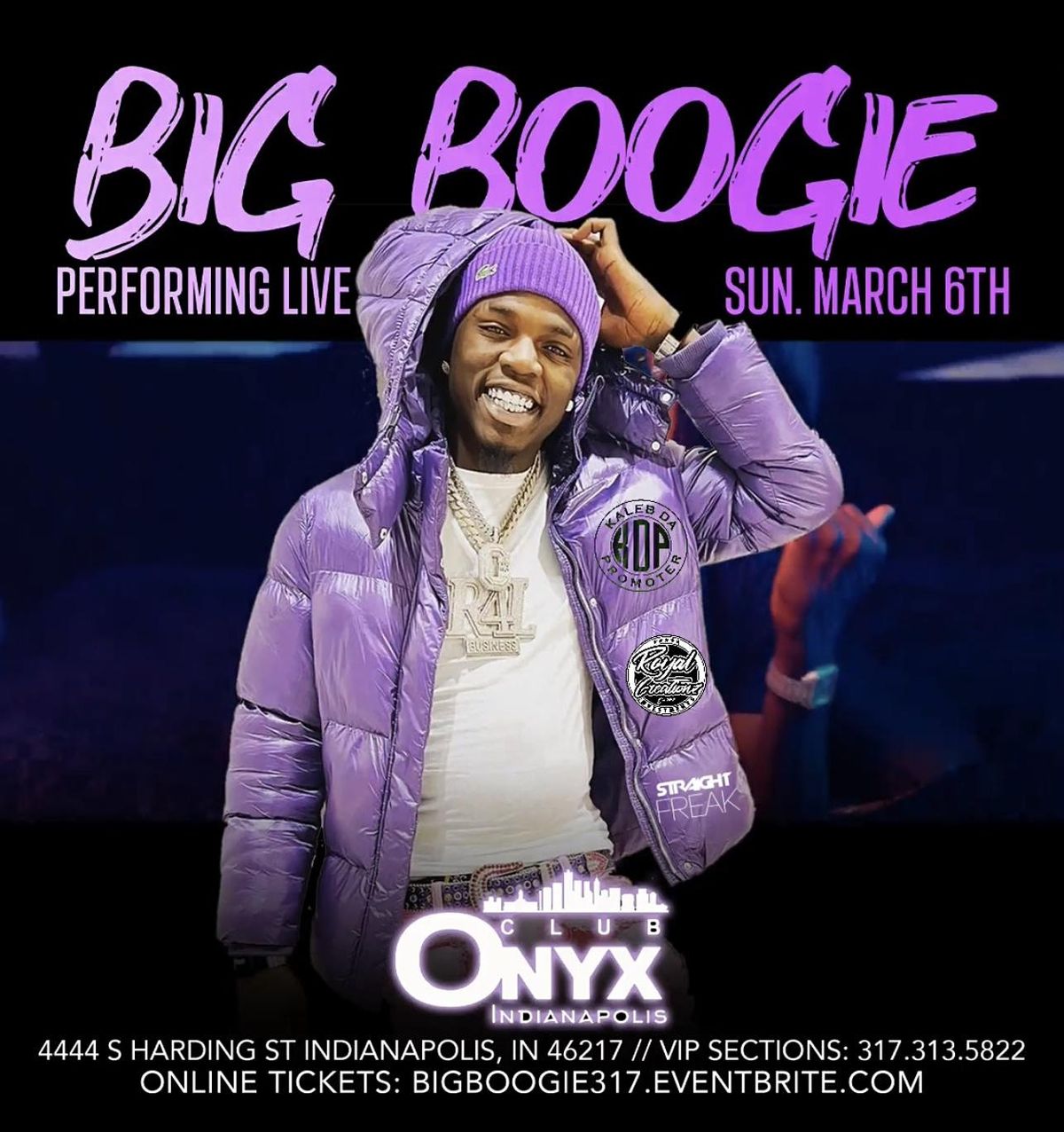 Big Boogie Music Live in Concert +21