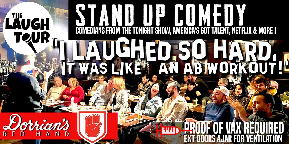 Dorrian's Event The Laugh Tour Comedy Club @ Dorrians JC / Newport *PROOF of VAX req at ...