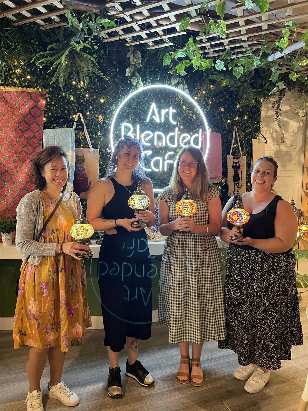 Brisbane Mosaic Art Classes: Turkish Lamp Workshop