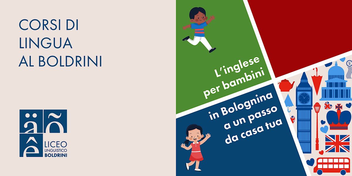 Corsi di Inglese per Bambini al Boldrini Open Day 2022 Via Camillo