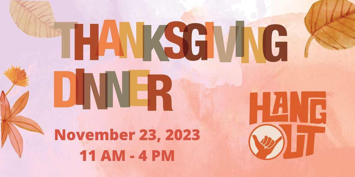 Family Style Thanksgiving at The Hangout Myrtle Beach 2023 The