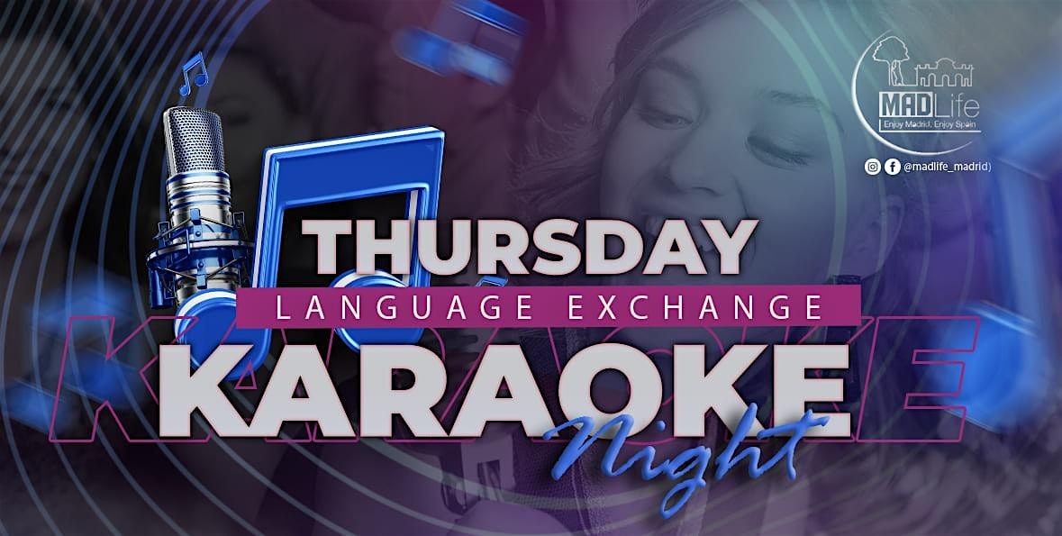 Thursday Language Exchange"KARAOKE Night" & PARTY