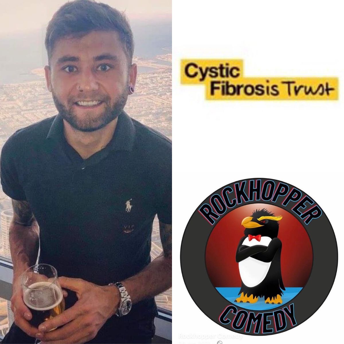 Rockhopper Comedy fundraiser for Cystic Fibrosis Trust
