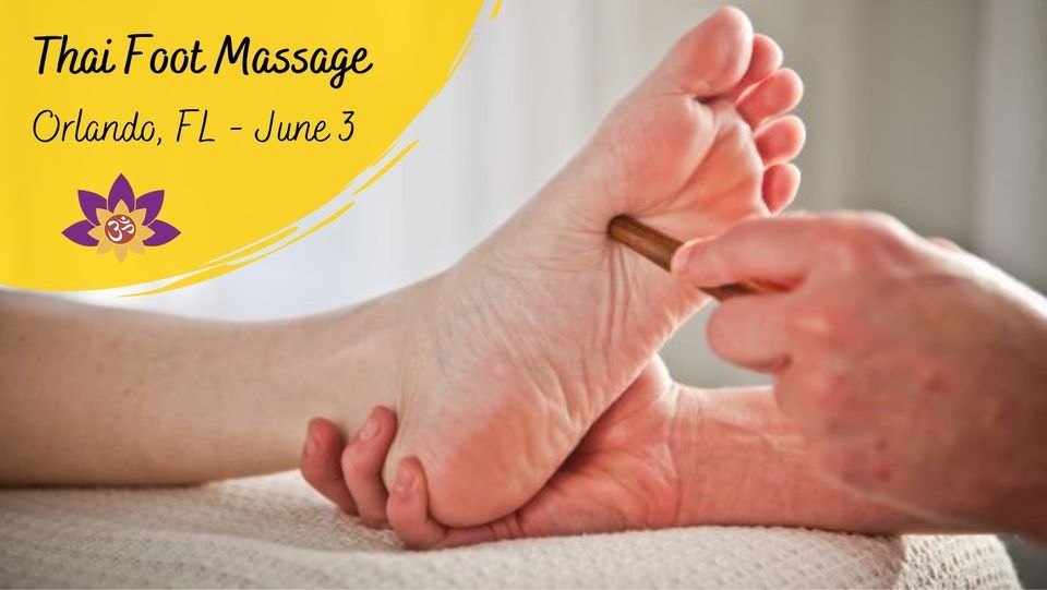 Traditional Thai Foot Massage 7 CEs for Massage Therapists Central