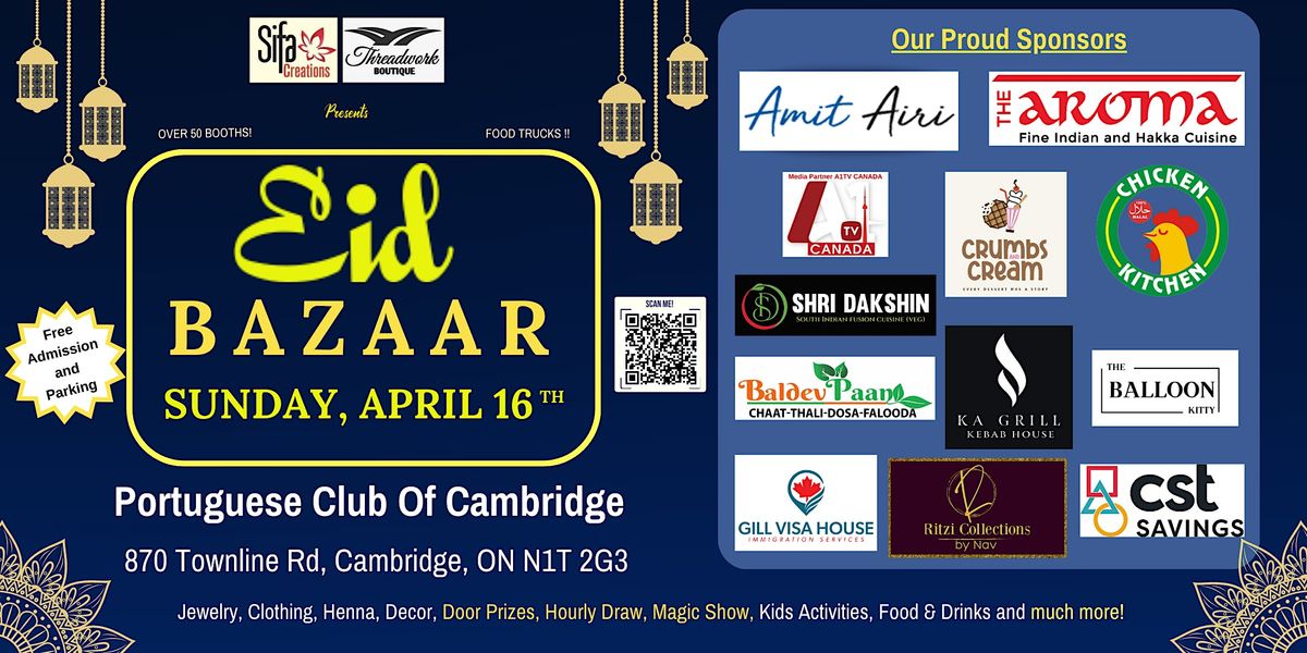 Eid Bazaar 2023 Portuguese Club Of Cambridge April 16, 2023 Eid Bazaar 2023 Portuguese Club Of Cambridge April 16, 2023