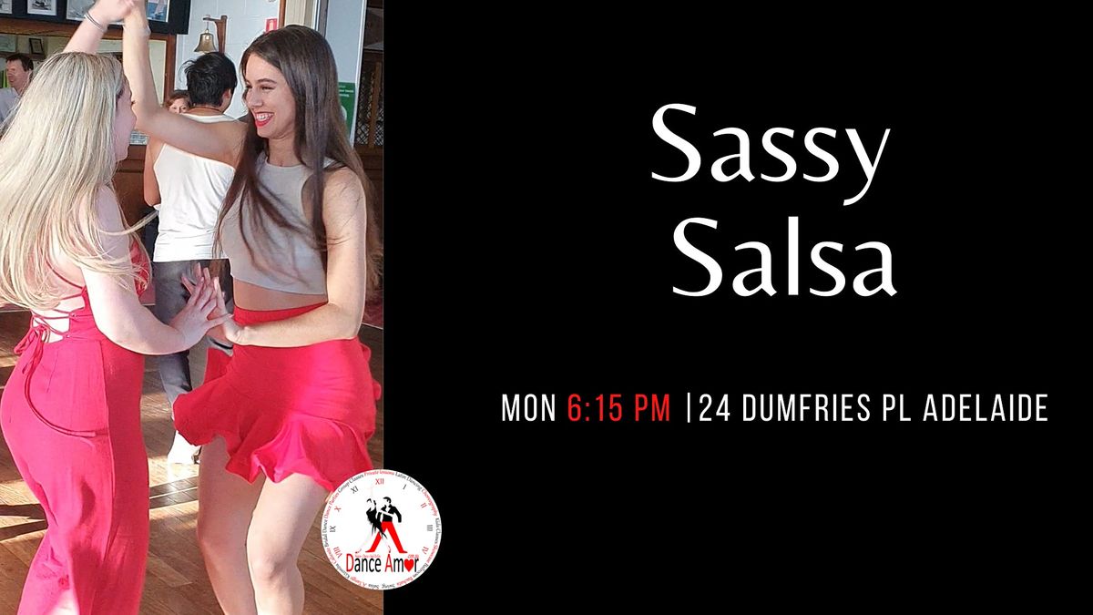 Sassy Salsa Dance Class Adelaide - Monday 6:15 PM