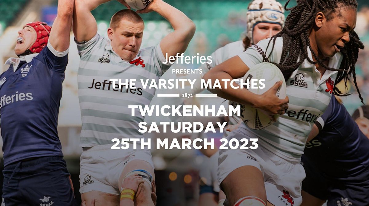 The Varsity Matches 2023 Oxford Staff Seating Twickenham Stadium