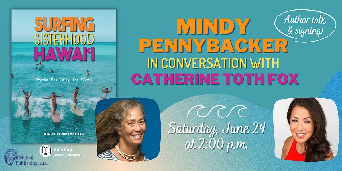 Author Talk: Mindy Pennybacker In Conversation With Catherine Toth Fox ...