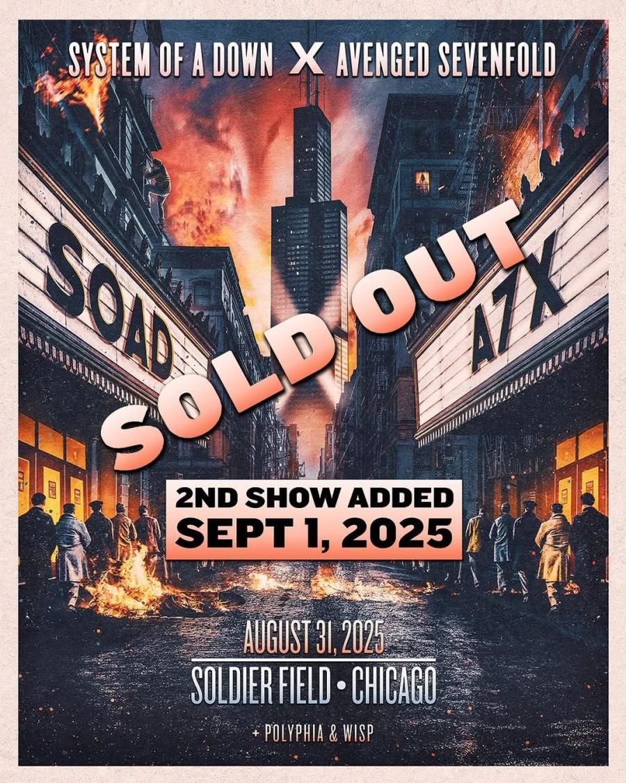 System of a Down Avenged Sevenfold & Polyphia