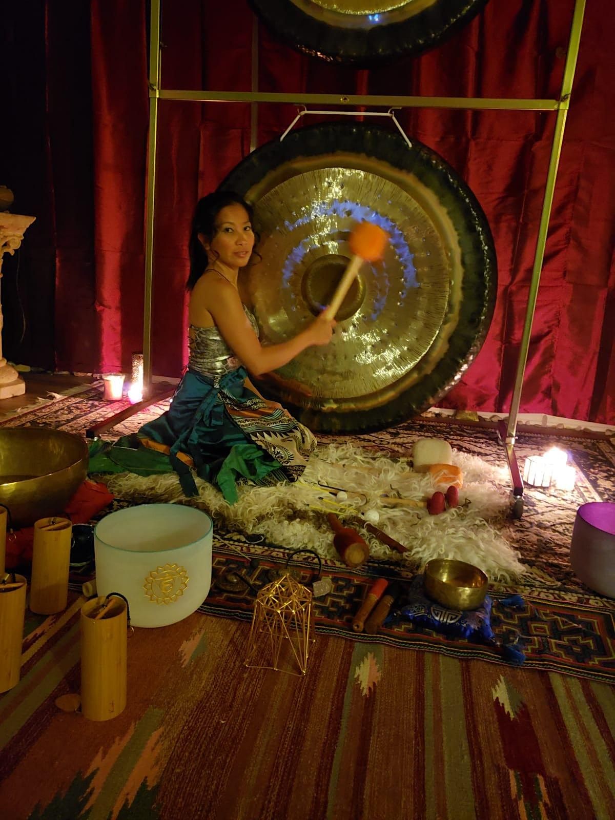 Santa Monica and Los Angeles Sound Bath Healing with Gongs and Crystals