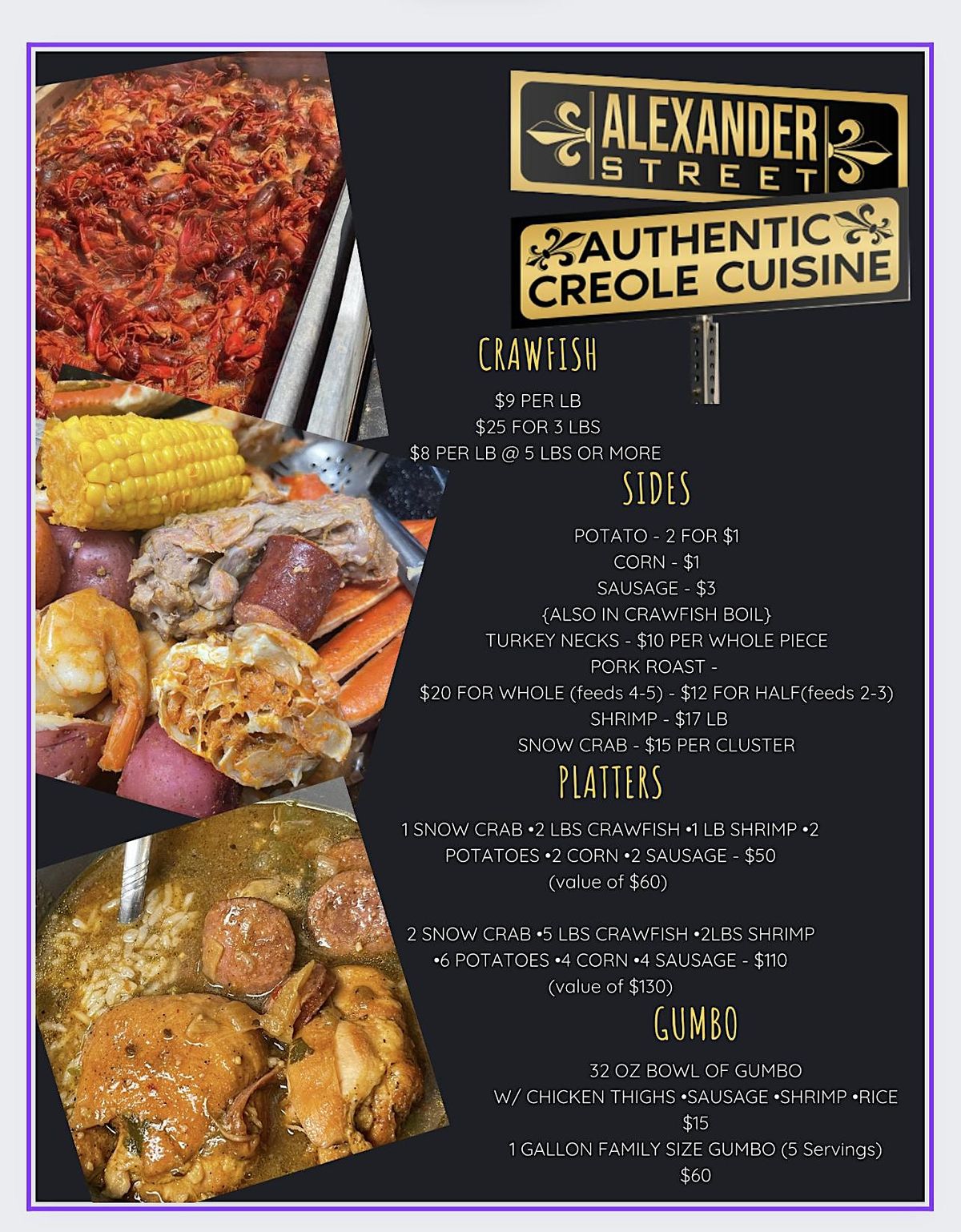 PopUp2 Crawfish, Seafood, Gumbo | 8404 Park Terrace, Houston, TX | January 29, 2023
