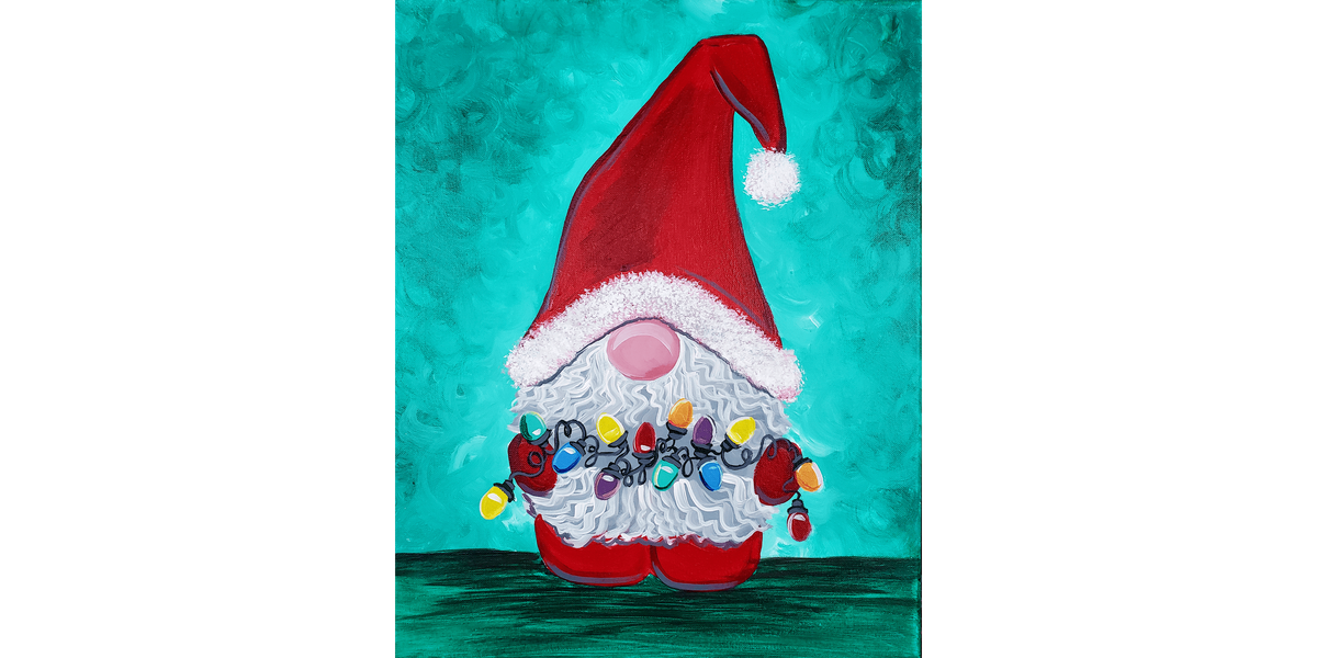 Santa Gnome - Paint and Sip in Tyler | Classpop!\u2122