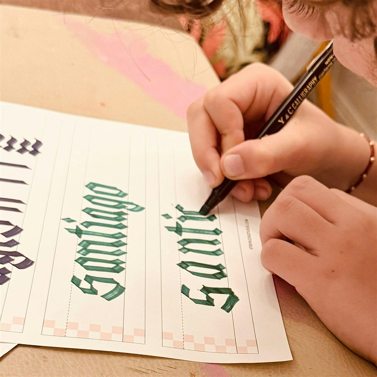 Blackletter Workshop \u2014 Ages 11\u201314
