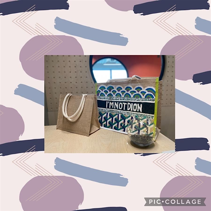 Paint your own Tote Bag workshop