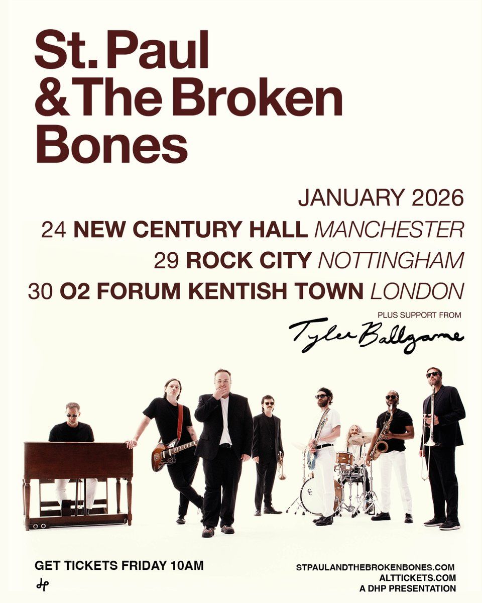 St. Paul and The Broken Bones & Tyler Ballgame