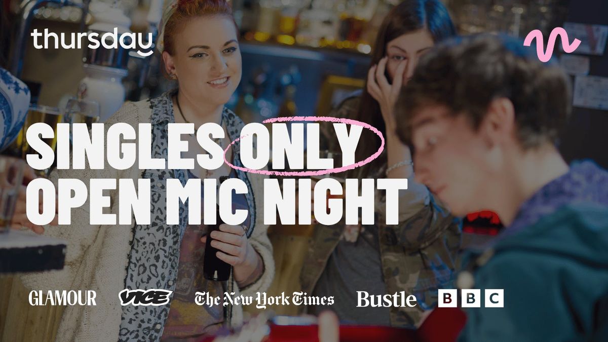 Wednesday | Baby Grand (Singles Open Mic Ages 21-35) | NYC